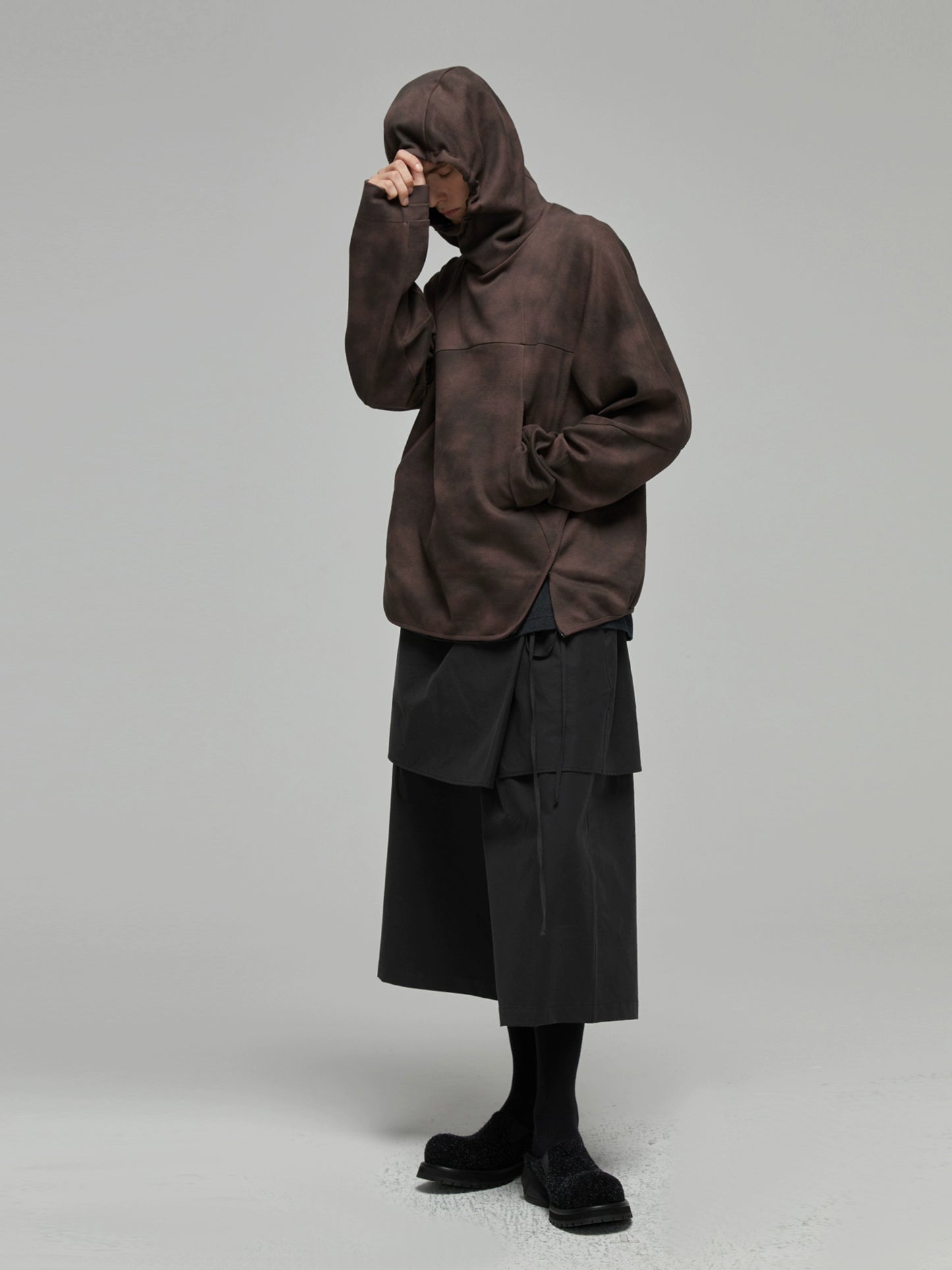 DECESOLO Spray-dyed hoody