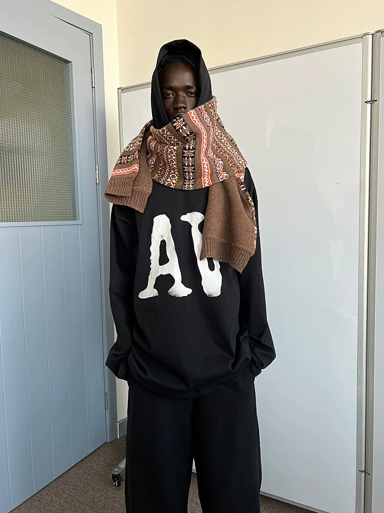 FSG Oversized printed hoody