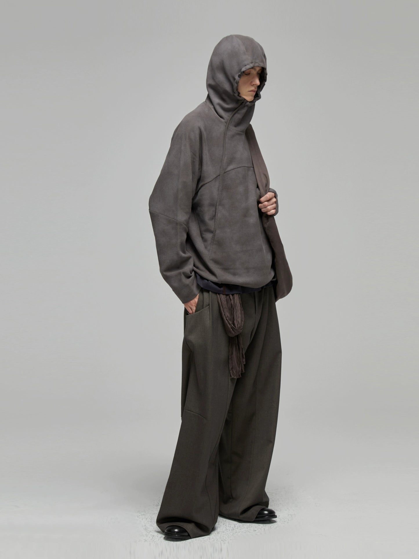 DECESOLO Spray-dyed hoody