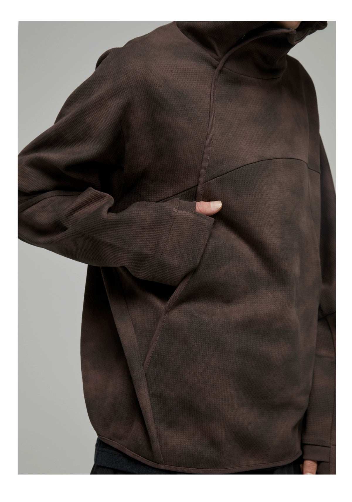 DECESOLO Spray-dyed hoody