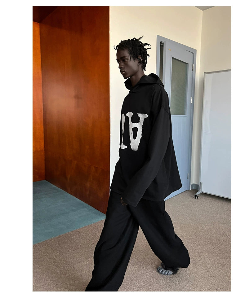 FSG Oversized printed hoody