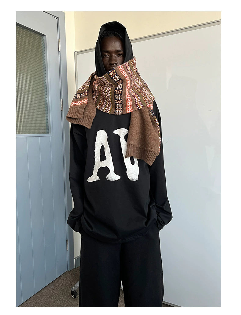 FSG Oversized printed hoody