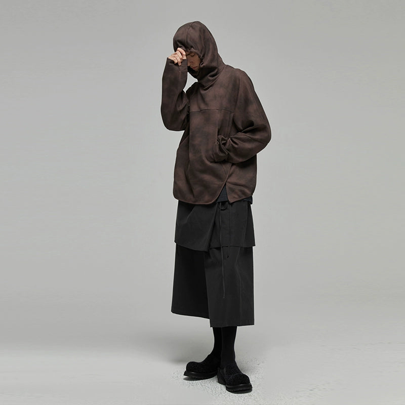 DECESOLO Spray-dyed hoody