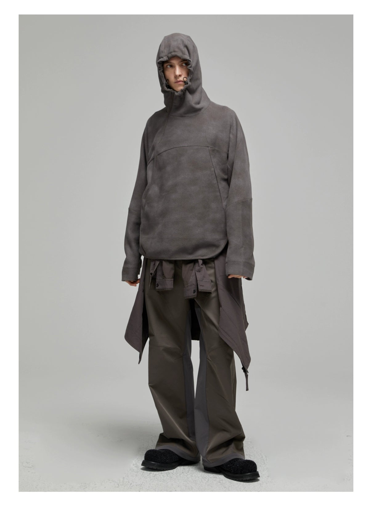 DECESOLO Spray-dyed hoody