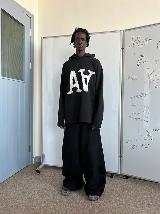 FSG Oversized printed hoody