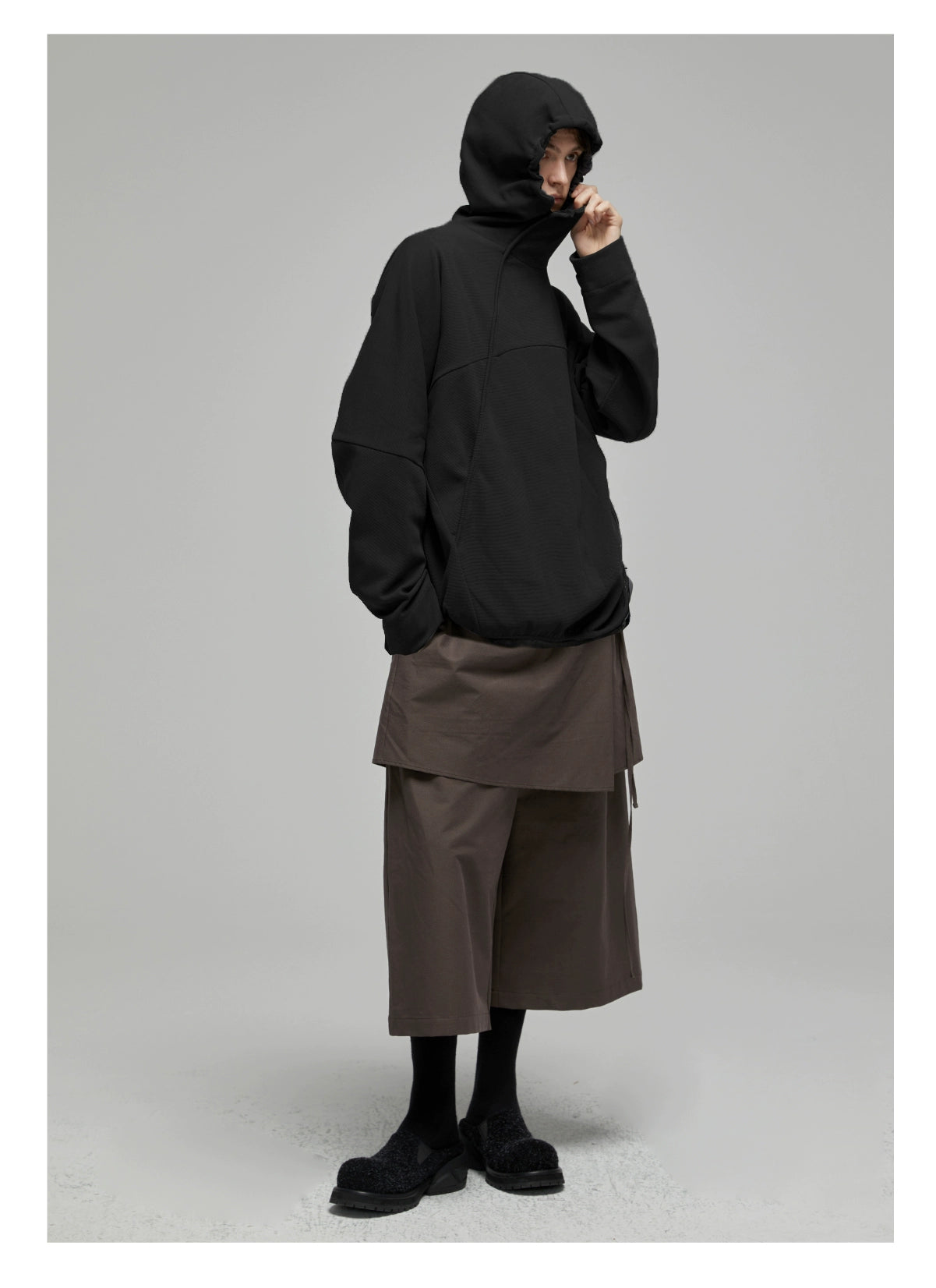 DECESOLO Spray-dyed hoody