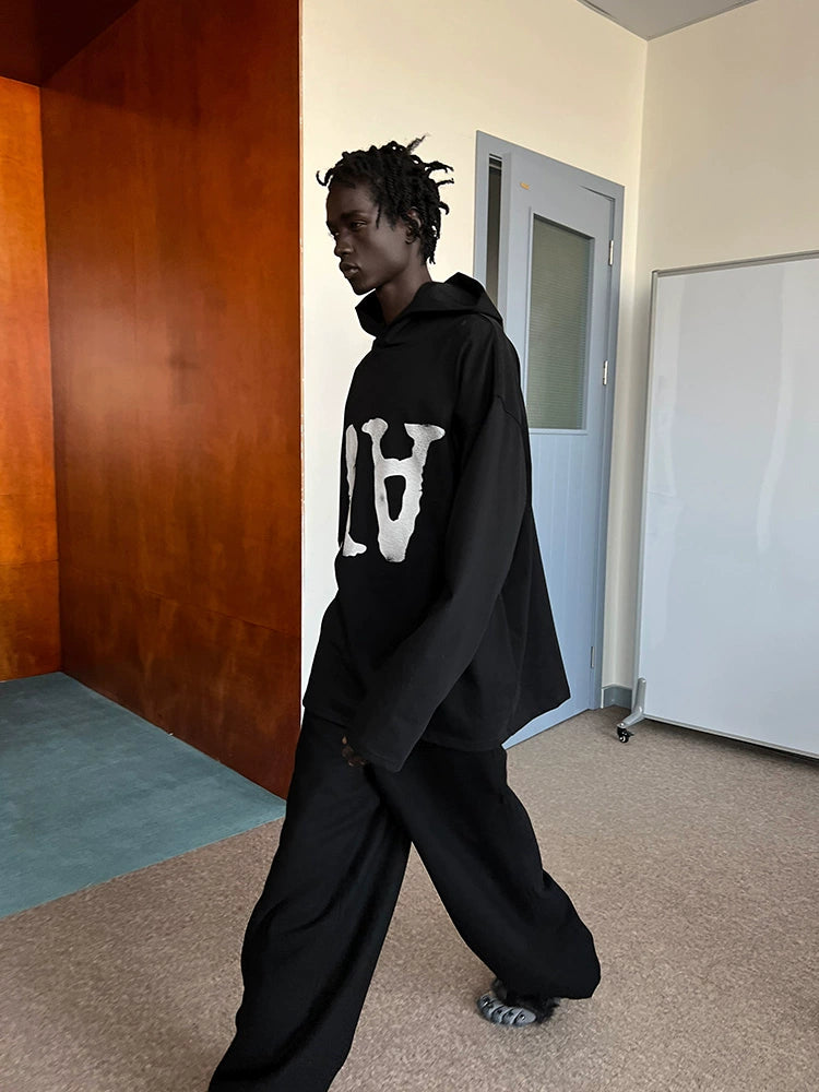 FSG Oversized printed hoody
